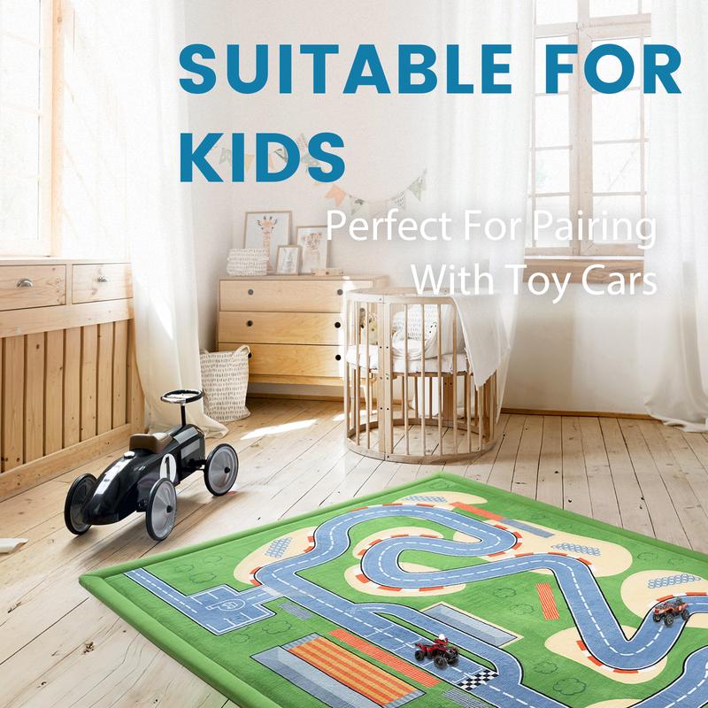1.3" Thick Plush Baby Play Mat