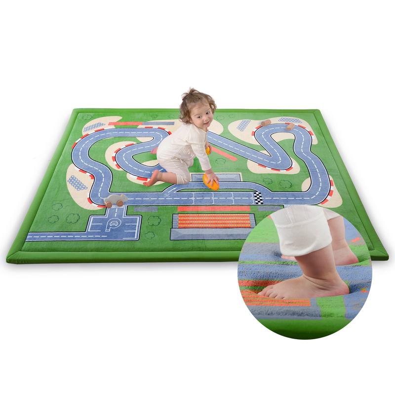 1.3" Thick Plush Baby Play Mat