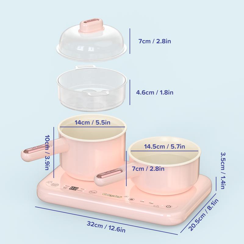 Dual Stoves Kids Real Mini Montessori Kitchen Set