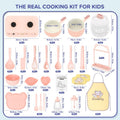 Dual Stoves Kids Real Mini Montessori Kitchen Set